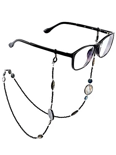 2 Pc Versatile Glasses Chain Eyeglass Holder Clip Strap Kids Child Sunglasses 2