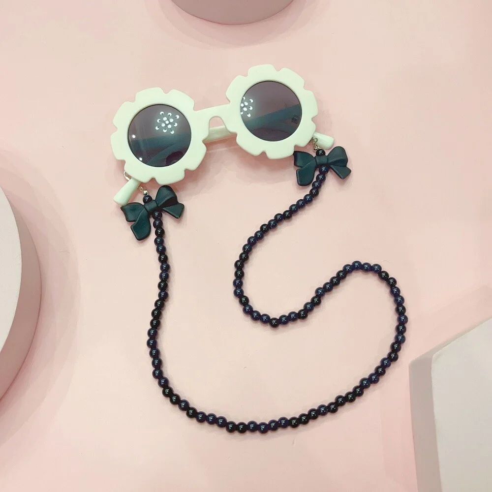 21” Black Bow Eyeglass Chain Sunglasses Read Glasses Holder Eyewear Rope For Kid 2
