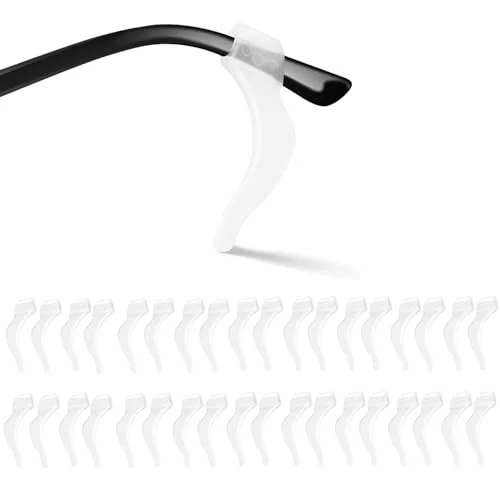 4 Pair Anti Slip Glasses Ear Hooks Tip Eyeglasses Grip Temple Holder Silicone US