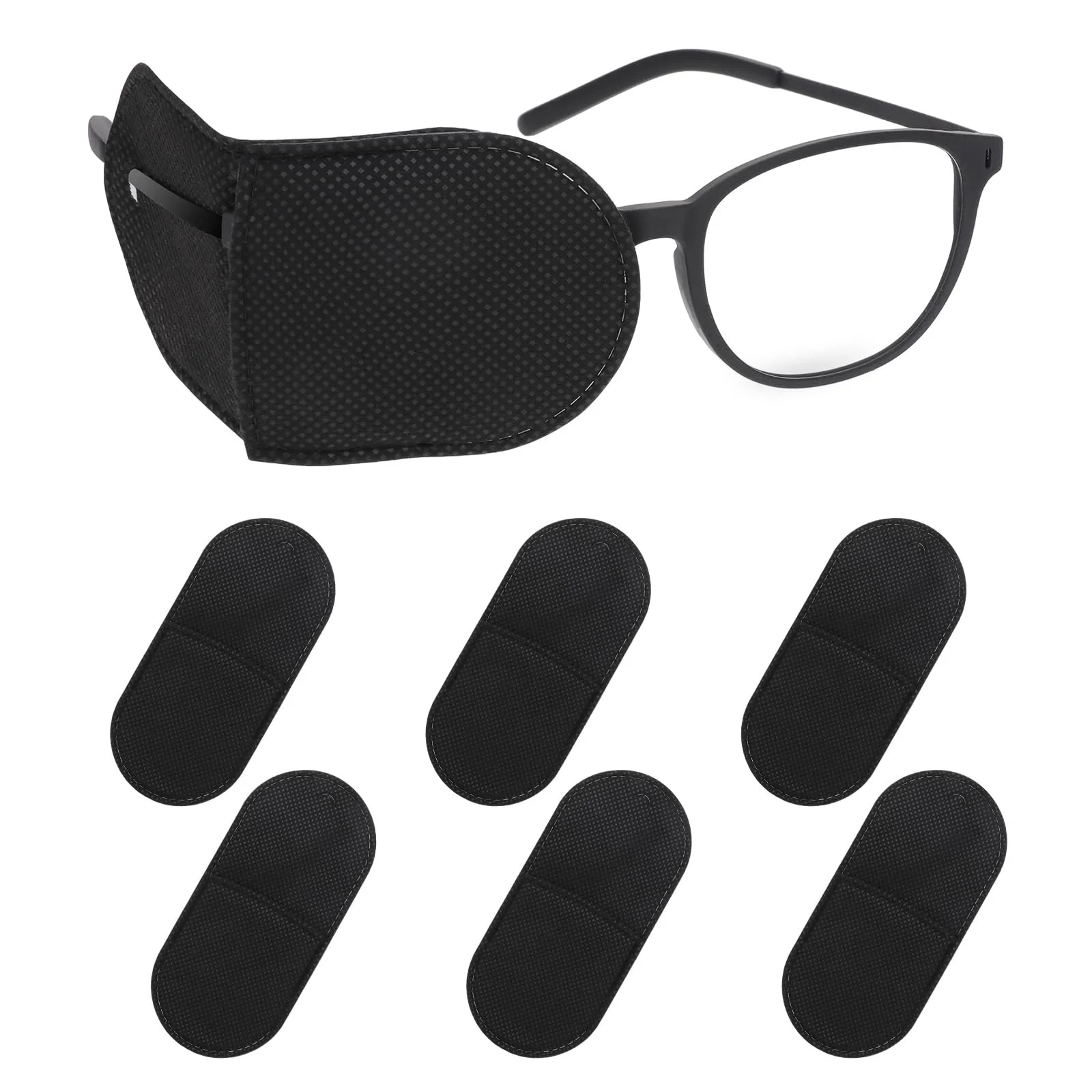 6 PCS Eye Patches for Adults Kids, Medical Eye Patch for Glasses, Treat Lazy Eye