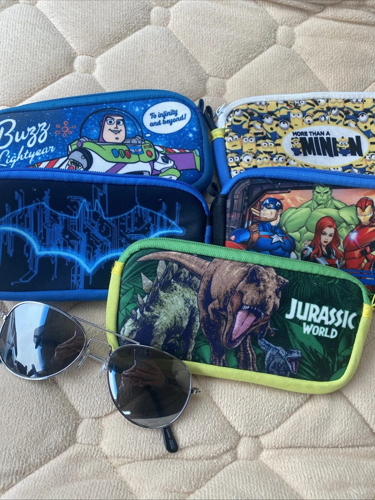 Cal Optix Hard Shell SPORTS Eyeglass Case For Boys&Girls,Kids Small Glasses Case 4