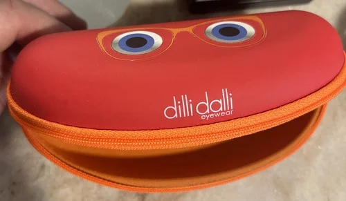 Dilli Dalli Eyewear Kids Eyeglasses Case Pouch Storage Sunglasses Holder Nice !