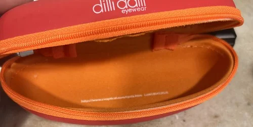 Dilli Dalli Eyewear Kids Eyeglasses Case Pouch Storage Sunglasses Holder Nice ! 2