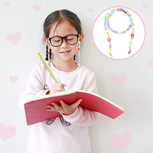 Eyeglass/Mask Beaded Chain Holder for Kids and Adults 2