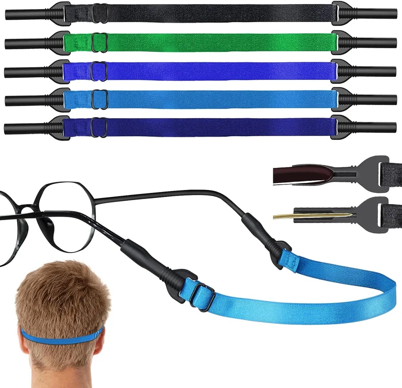 Glasses Strap Adjustable Eyeglasses Strap for Kids Men and Women Sunglasses Rope