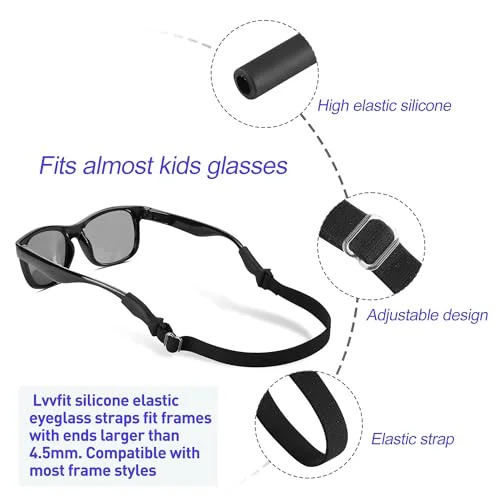 Kids Glasses Strap Boys Girls Sunglasses Lanyard Eyeglasses Holder Chain Elastic 2