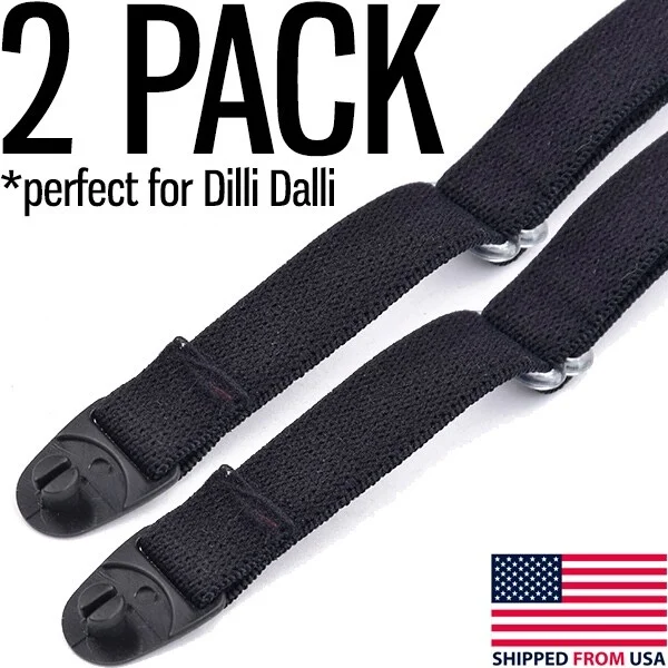 Kids Glasses Snap Strap 2 PACK Eyeglasses Sport Holder Dilli Dalli Boys Girls