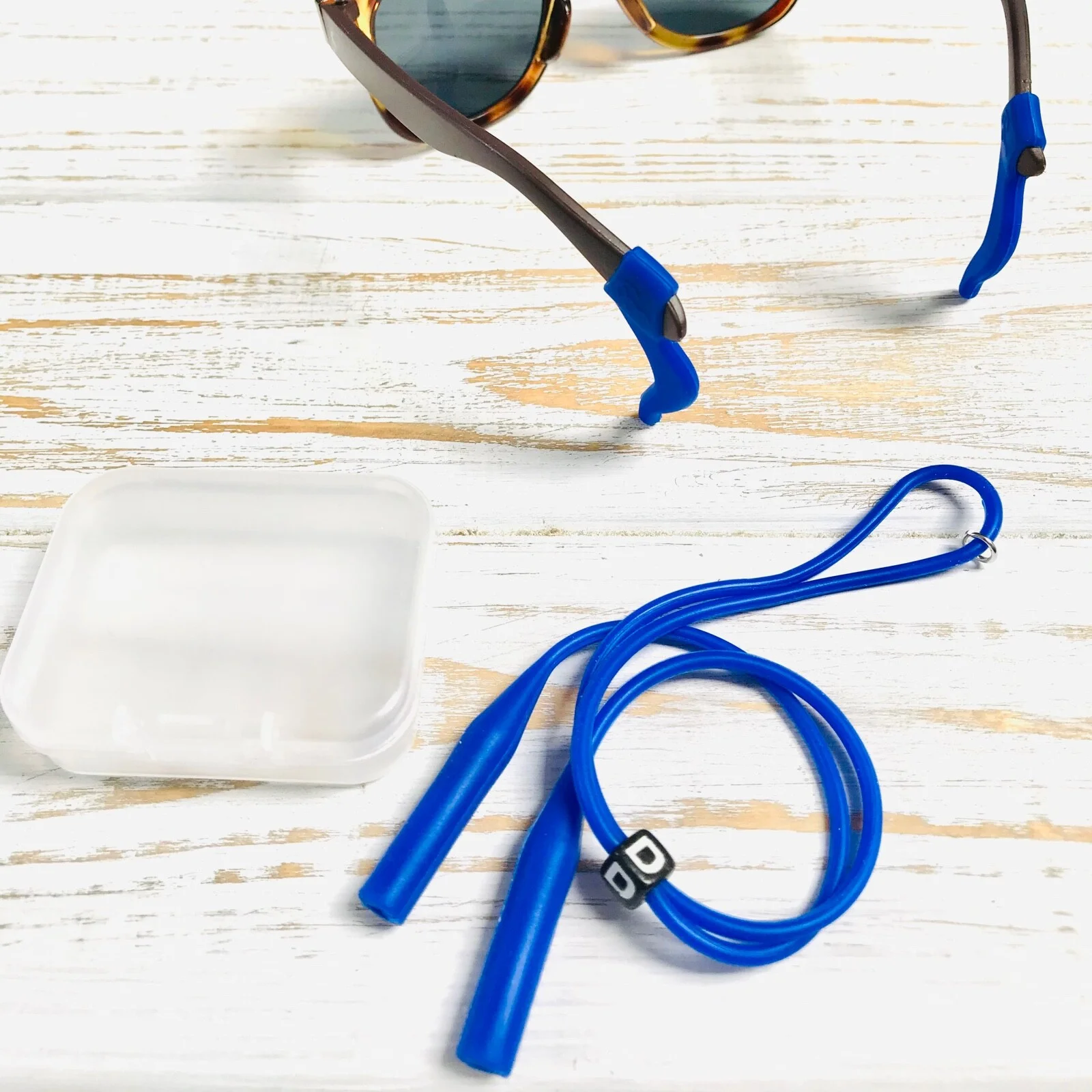 Kids Glasses Strap Silicone + Ear Hook Sports Holder Adjustable Sunglass Band 3