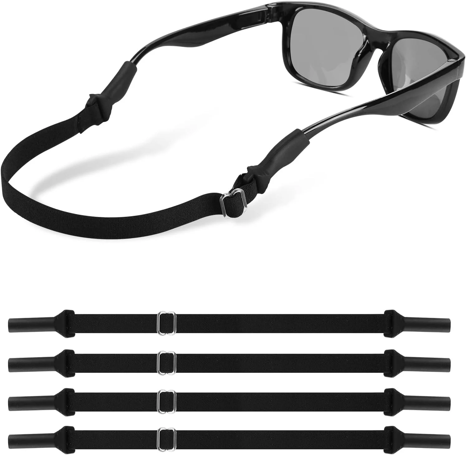 Kids Glasses Straps(6.5-10Inch)-Adjustable Glasses Strap Sports Sunglasses Eyegl