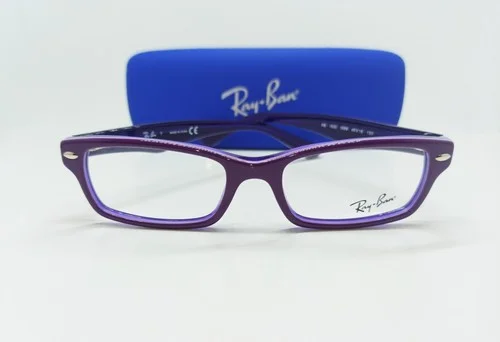 NEW Ray Ban RB1530 3589 48 Eyeglasses for Kids Children, Purple Frames Demo RX 4