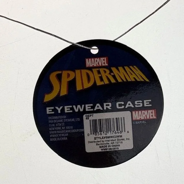Spiderman Eyeglass Sunglass Hard Case Lot 2 Clamshell Licensed Boys Men Blue 2