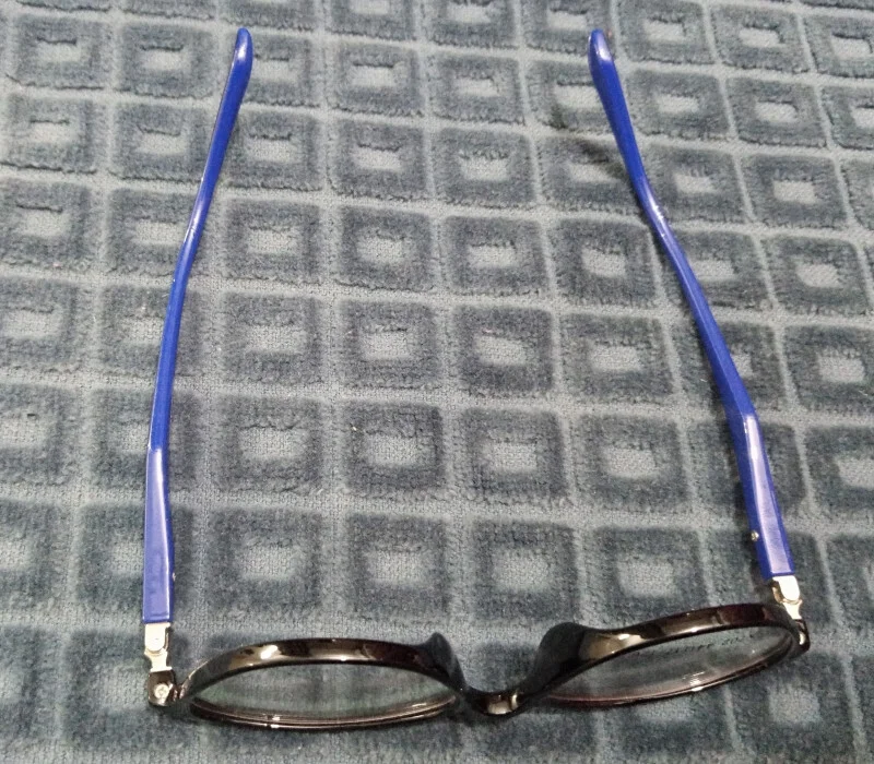 SS Opticals & More offers KB-02 Dark Blue/Black eyeglasses frames For Boys/kids 4