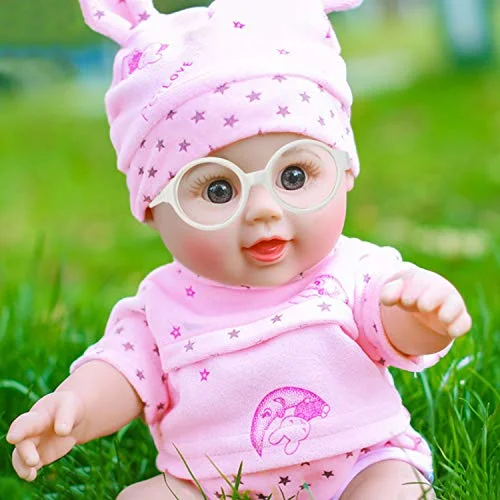 Vintage Cabbage Patch Kids Doll Eye Glasses Clear Purple Accessory Coleco 3