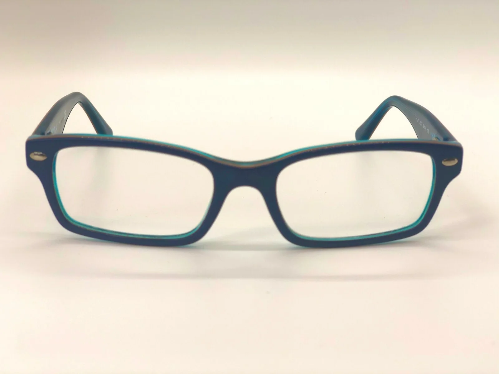 WOW~ RAYBAN YOUTH KIDS EYEGLASSES BLUE 1530 3587 48-16-130 TEAL CASE JUNIOR 4